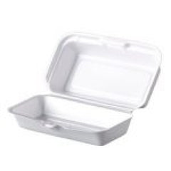 Caserola meniu polistiren, 1 comp HB10, 125 buc