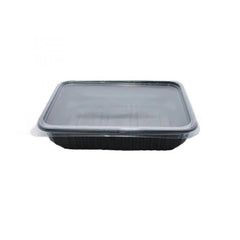 Caserola PP microunde 300 ml+capac, 50 buc/set