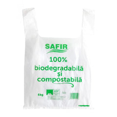 Pungi biodegradabile tip maieu 6 kg, 500 buc