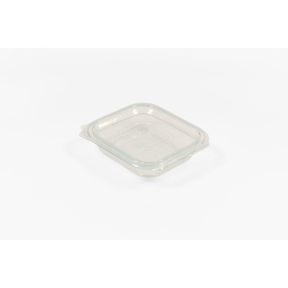 Caserola PET cu capac atasat 150 ml, 100 buc/set