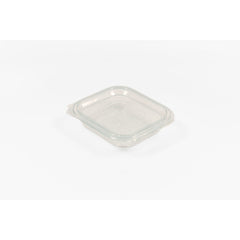 Caserola PET cu capac atasat 150 ml, 100 buc/set