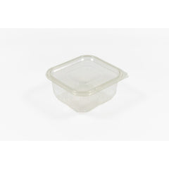 Caserola PET cu capac atasat 500 ml, 100 buc/set