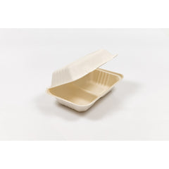 Caserola meniu bio 2 compartimente 23x16x8.4 cm , 50 buc/set