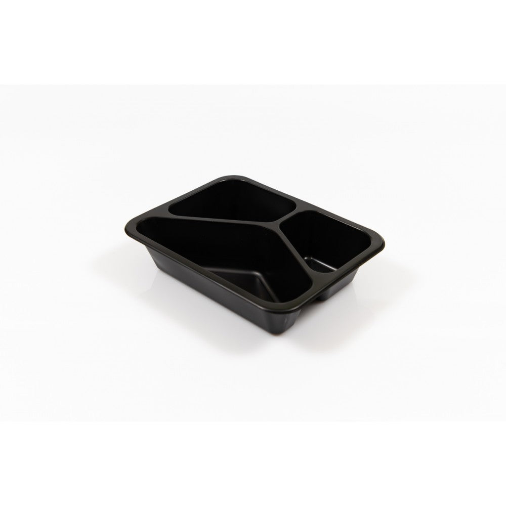 Caserola termosudabila 3 compartimente 22.7x17.8x5 cm, 50 buc/set