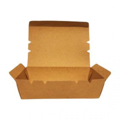 Cutie meniu carton kraft 500 cc, 50 buc/set
