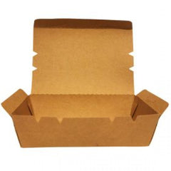 Cutie meniu carton kraft 900 cc, 50 buc/set