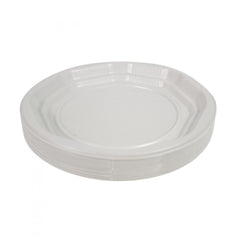 Farfurii din polipropilena (PP) unica folosinta, 21 cm, 50 buc/set