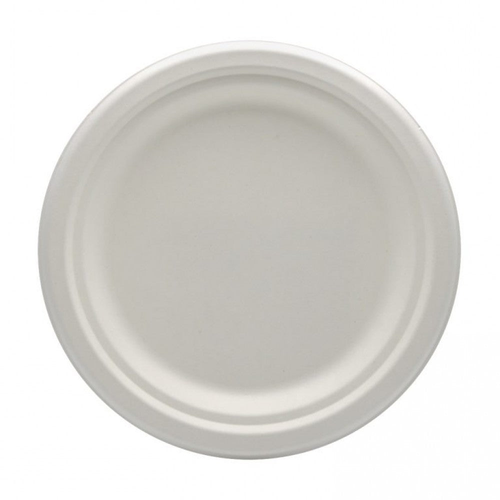 Farfurii trestie biodegradabile 17 cm, 50 buc/set
