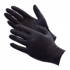 Manusi din nitril negre marimea S 100 buc/cutie