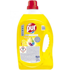 Detergent manual profesional vase Pur Lemon 4,5L