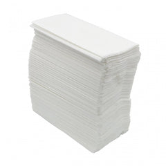 Servetele albe 33x33 cm, 2 str., pliate 1/8, 1680 buc