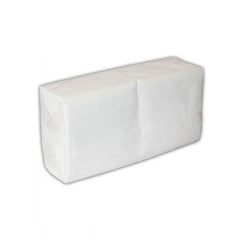 Servetele albe 33x33 cm, 2 straturi, 250 buc
